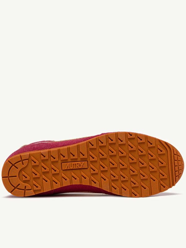 Windspin suede and leather trainers shop online: AUTRY