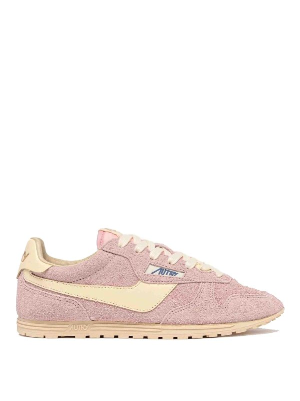 AUTRY: sneakers - Sneakers Windspin in suede e pelle