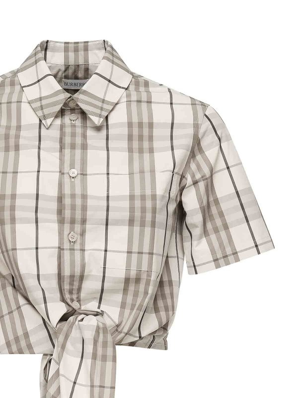 The Best Shops BURBERRY: shirts - Vintage Check patterned shirt