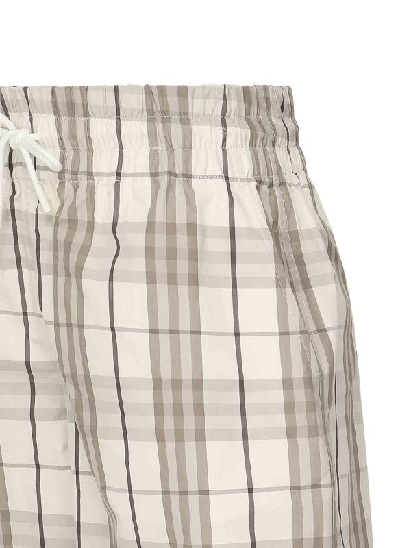 BURBERRY: Trousers Shorts online - Vintage Check patterned shorts