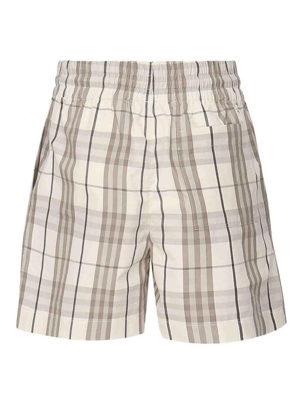 The Best Shops BURBERRY: Trousers Shorts - Vintage Check patterned shorts