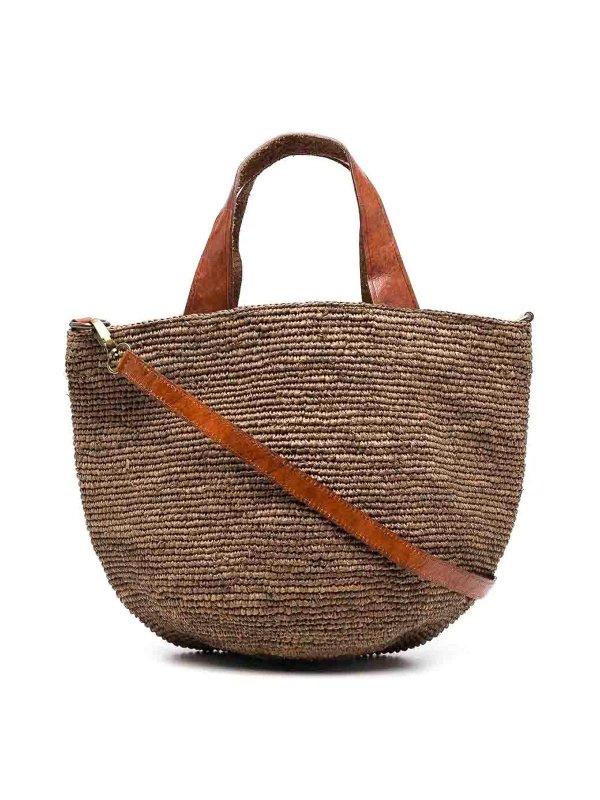 IBELIV: クロスボディバッグ - クロスボディバッグ - ブラウン