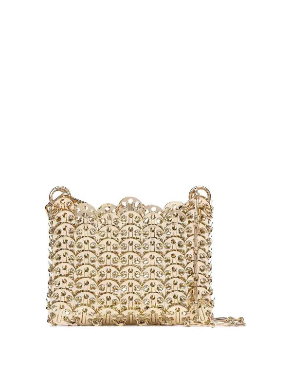 RABANNE: Bolsas bandoleras - Bolsa Bandolera - Dorado