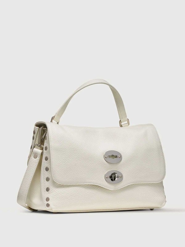 ZANELLATO: Handtaschen online - Shopper - Weiß