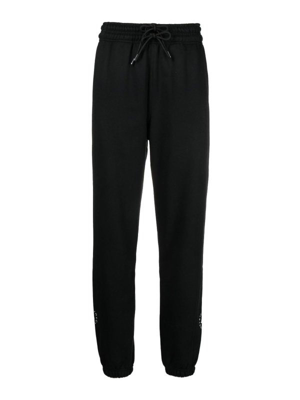 ADIDAS BY STELLA MCCARTNEY: Trousers Shorts - McCartney Black sweatshirt trousers