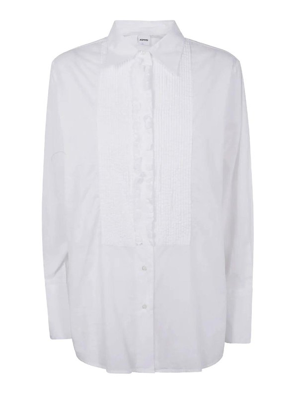 ASPESI: Camisas - Camisa - Blanco