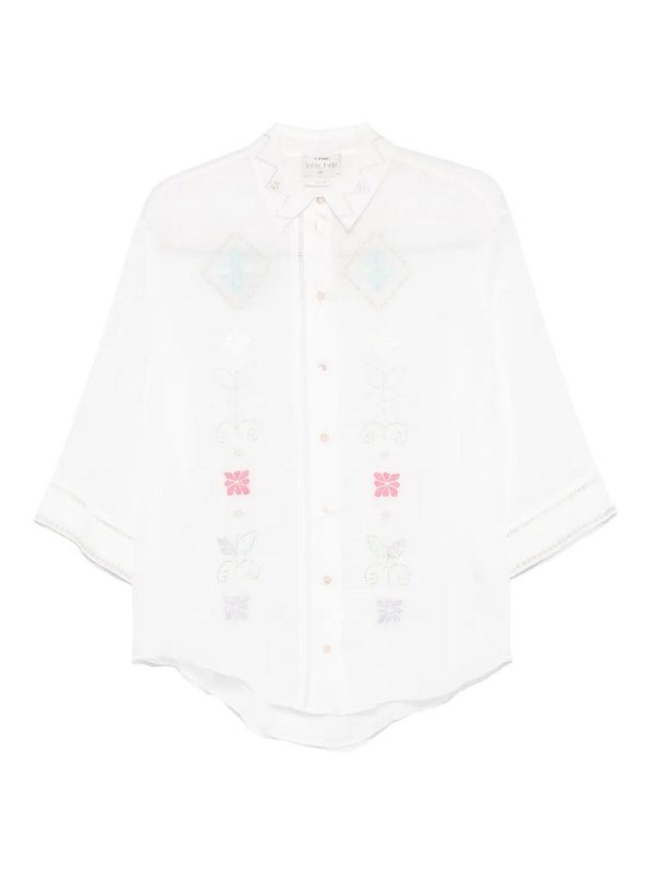 FORTE FORTE: シャツ - シャツ - 白