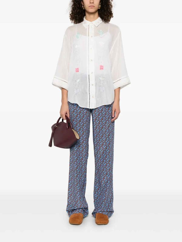 シャツ - 白 shop online: FORTE FORTE