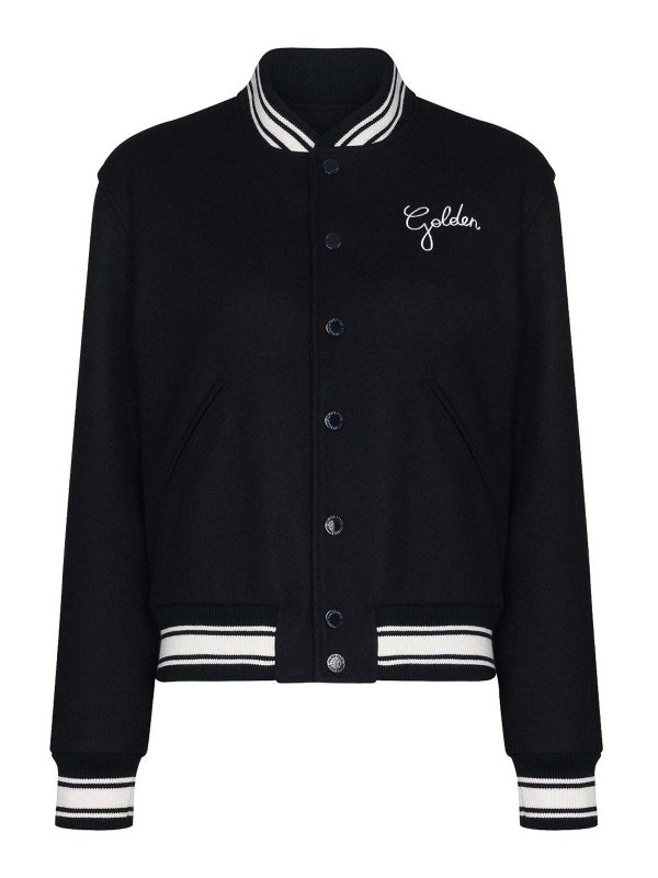 GOLDEN GOOSE: ボンバージャケット - ボンバージャケット - ブルー