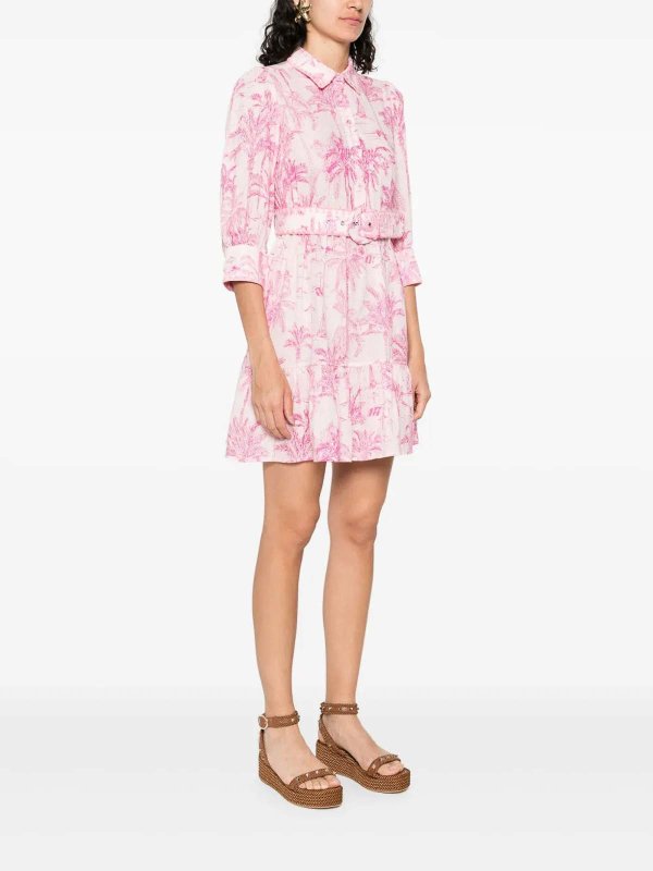 MC2 SAINT BARTH: short dresses online - Pink disi dress