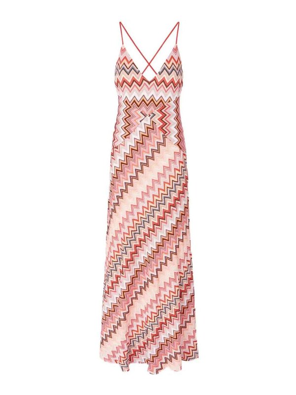 MISSONI: evening dresses - Abito Lungo Zig Zag