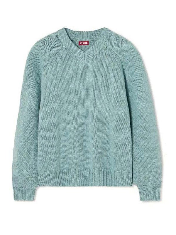 STAUD: ボートネック - ボートネック - ライトグレー