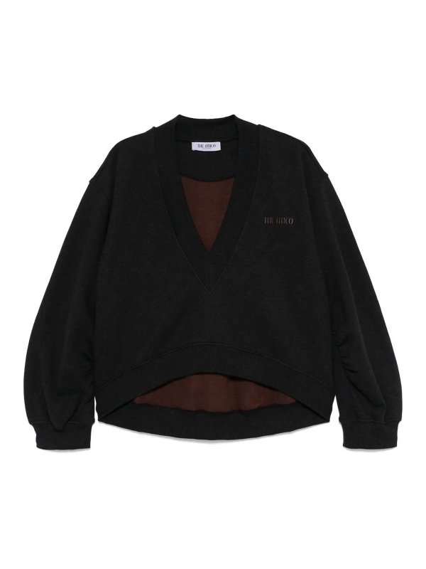 The Attico: Sudaderas y suéteres - Sudadera - Negro