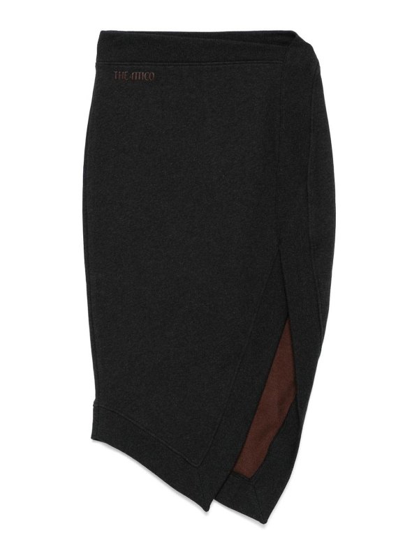 The Attico: Jupes midi et au genou - Jupe Midi - Noir