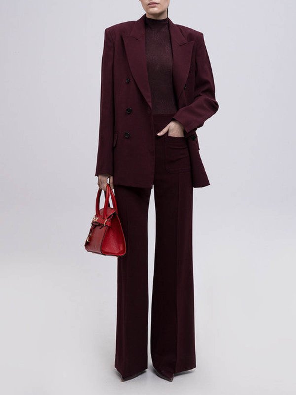 VICTORIA BECKHAM: blazers online - Blazer Burgundy