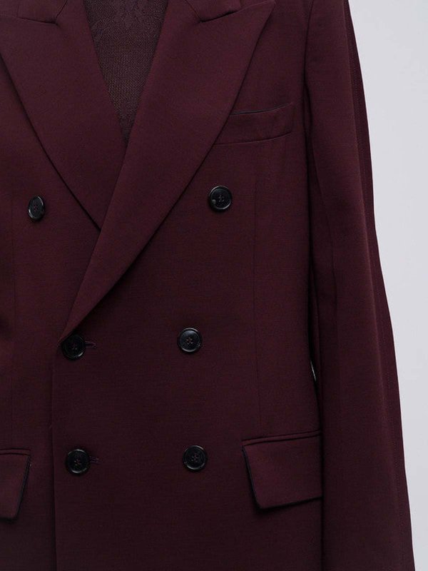 Blazer Burgundy shop online: VICTORIA BECKHAM
