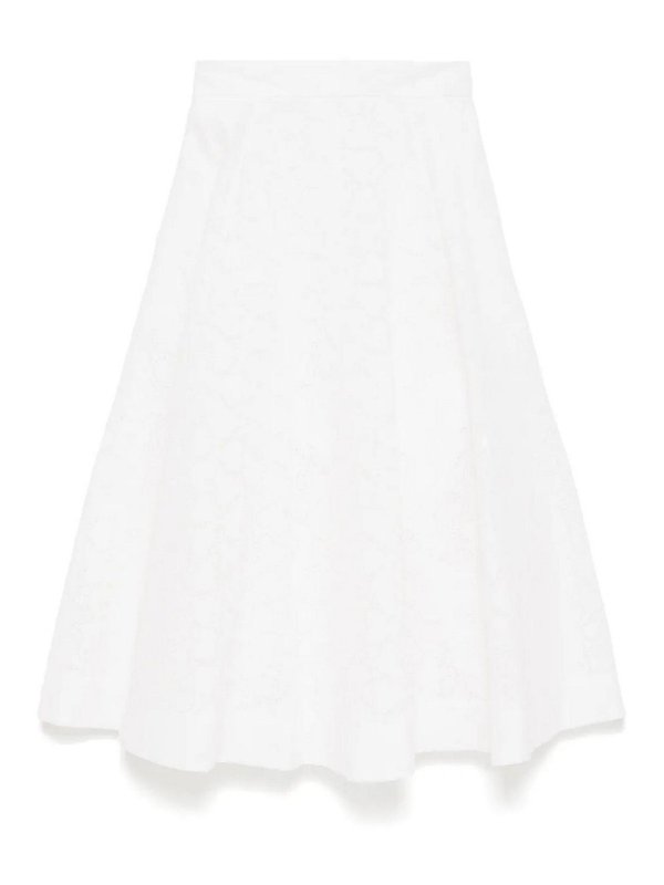ZIMMERMANN: Knee length skirts & Midi - Midi Skirt embroidery