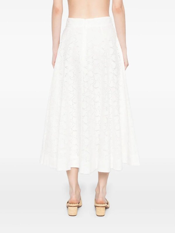 ZIMMERMANN buy online Midi Skirt embroidery