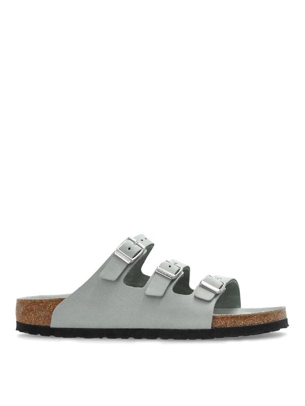 BIRKENSTOCK: サンダル - サンダル - ライトグリーン