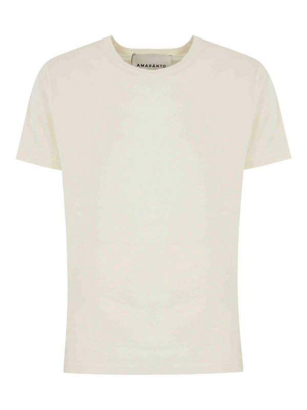 AMARANTO: T-shirts - T-Shirt - Weiß