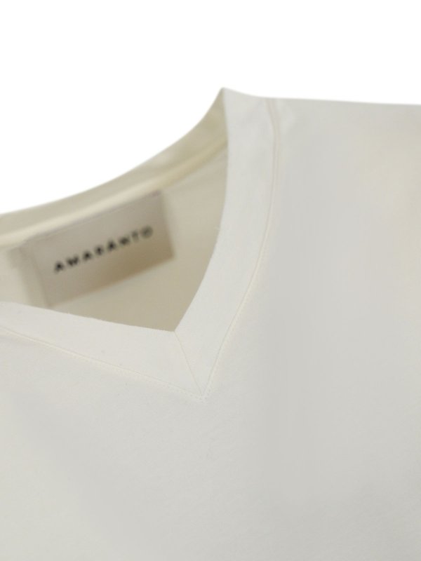 The Best Shops AMARANTO: T-shirts - T-Shirt - Weiß