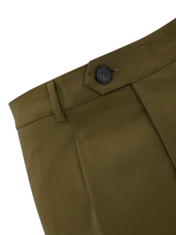 The Best Shops AMARANTO: カジュアルトラウザー - カジュアルパンツ - ダークグリーン