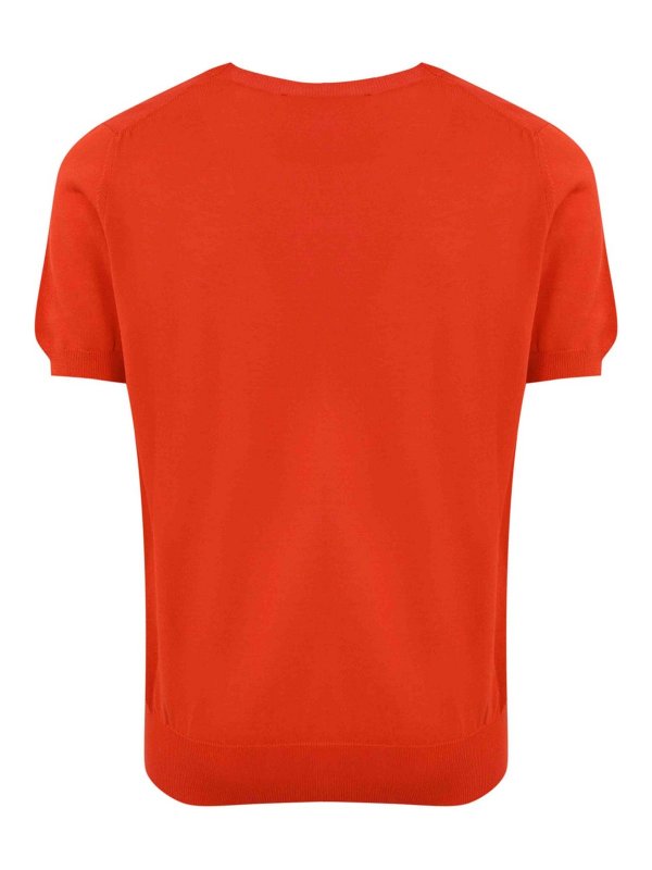 AMARANTO: t-shirt online - T-shirt in maglia di cotone
