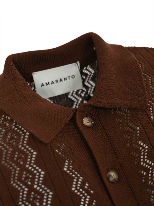 The Best Shops AMARANTO: シャツ - シャツ - ブラウン