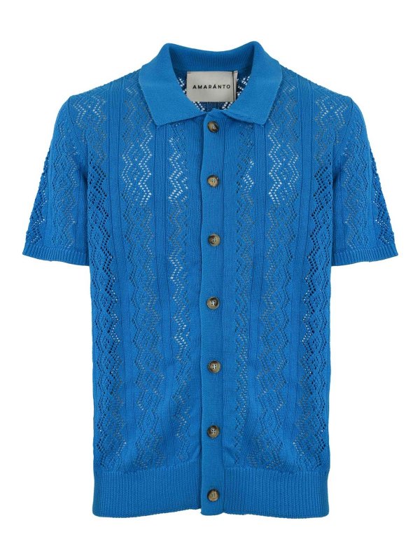AMARANTO: シャツ - シャツ - ライトブルー