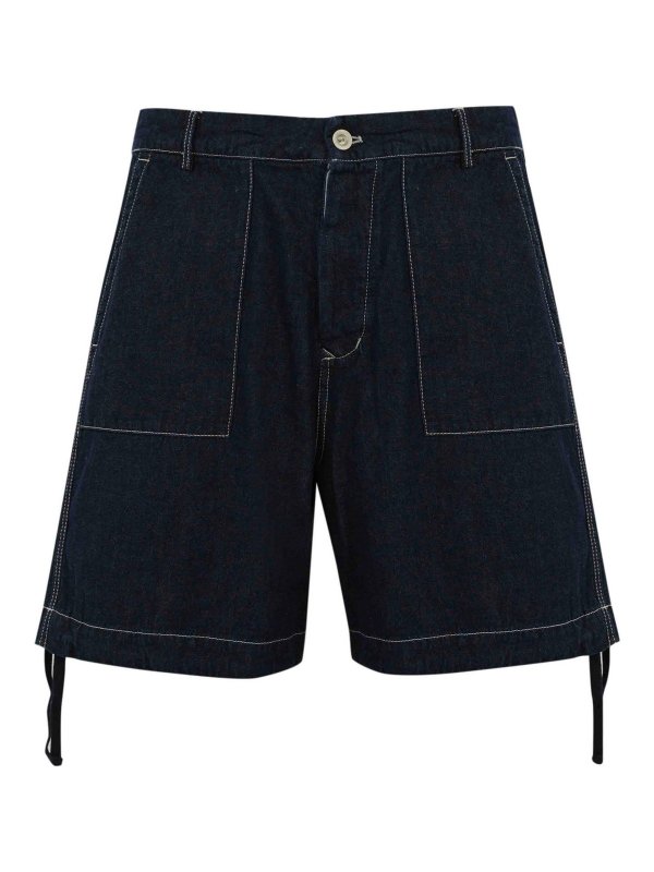 C.P. COMPANY: トラウザーショーツ - ショートパンツ - ミディアムウォッシュ