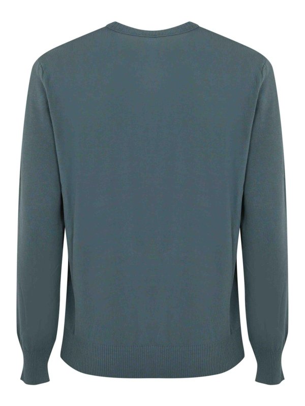 C.P. COMPANY: crew necks online - Cotton Crepe Sweater