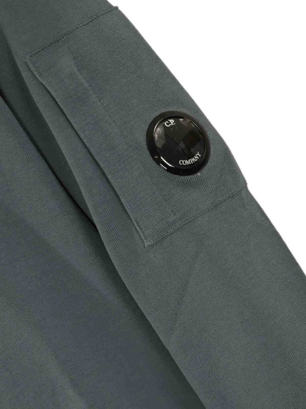 The Best Shops C.P. COMPANY: crew necks - Cotton Crepe Sweater