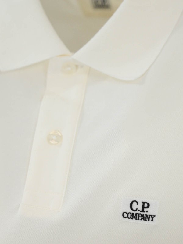 The Best Shops C.P. COMPANY: Poloshirts - Poloshirt - Weiß