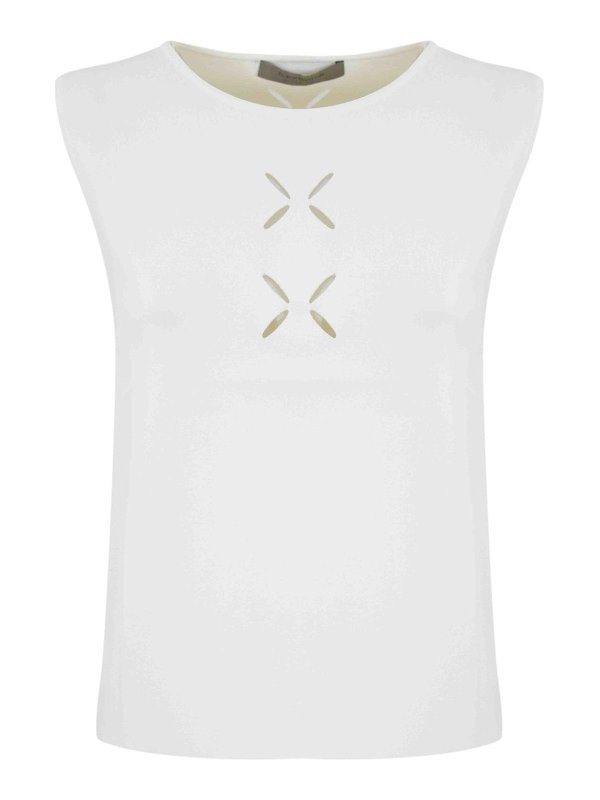 D.EXTERIOR: Tops und Tank Tops - Top - Weiß