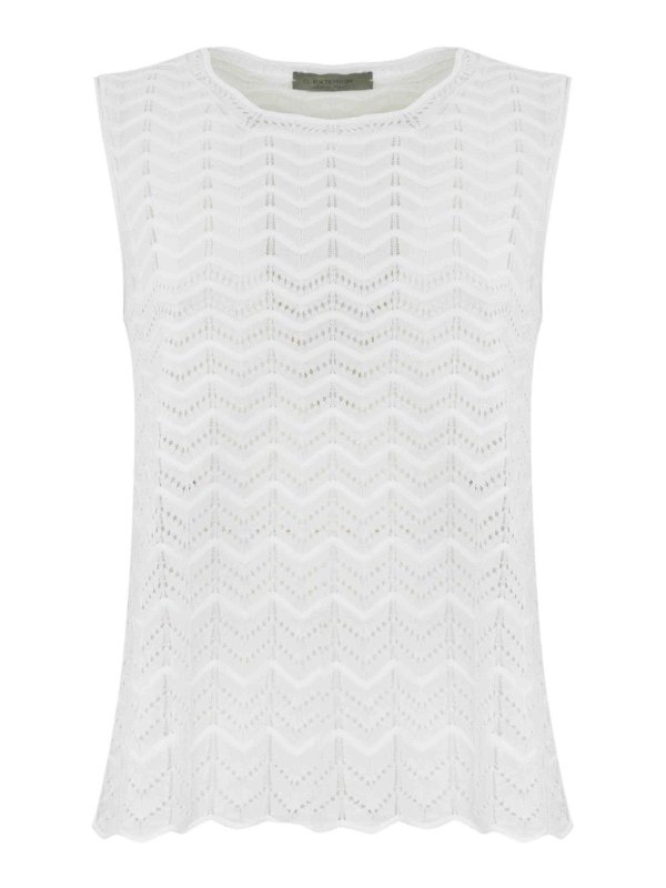 D.EXTERIOR: トップス＆タンクトップ - トップ/タンクトップ - 白