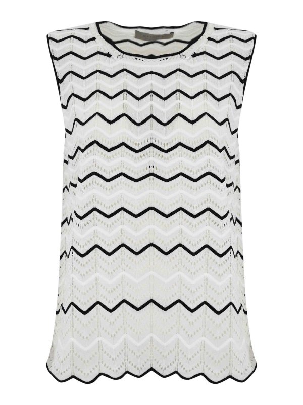 D.EXTERIOR: Tops und Tank Tops - Top - Weiß