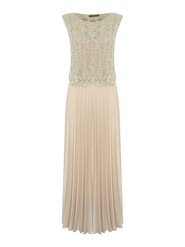 D.EXTERIOR: Knielange Kleider - Knielanges Kleid - Grau