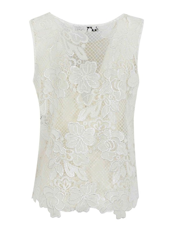 D.EXTERIOR: Tops und Tank Tops online - Top - Weiß