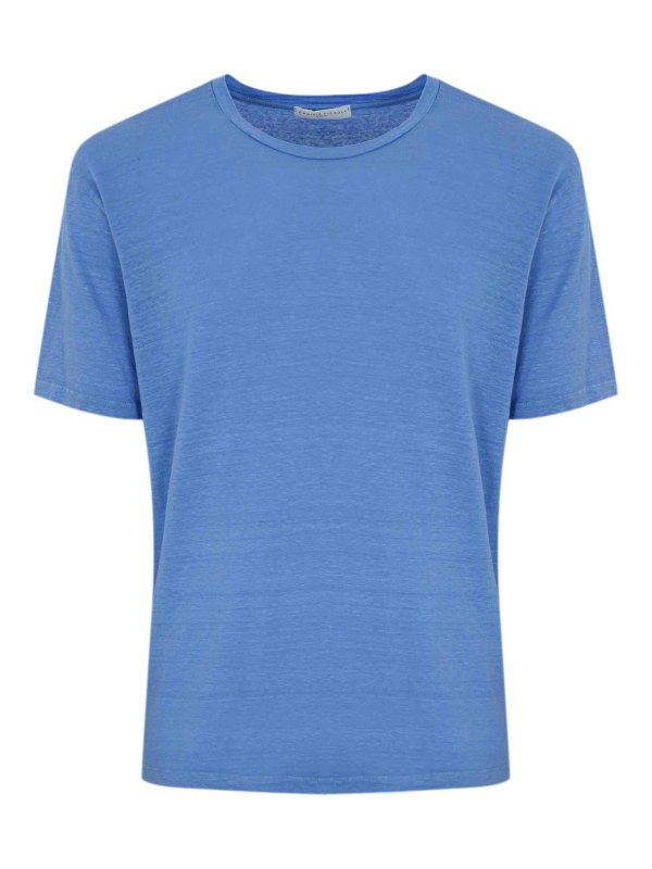 DANIELE FIESOLI: Suéteres con cuello pico - Suéter Cuello Redondo - Beis Claro