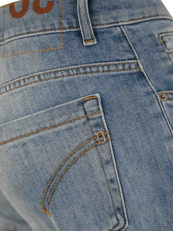 The Best Shops DONDUP: bootcut jeans - George Jeans In Light Denim