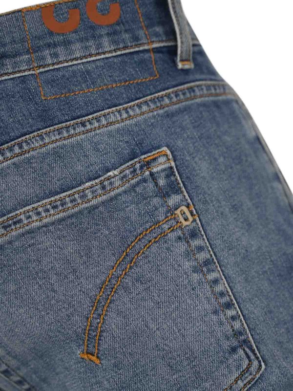 The Best Shops DONDUP: ブーツカットジーンズ - ブーツカットジーンズ - ミディアムウォッシュ