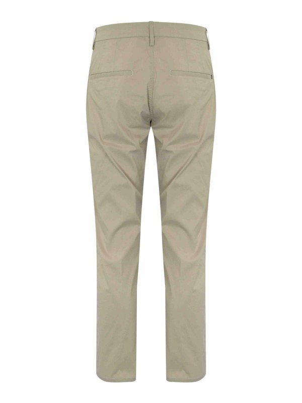 DONDUP: casual trousers online - Pablo Trousers In Regular Poplin