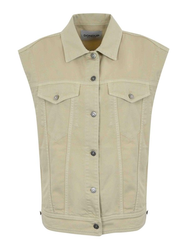 DONDUP: vests - Fixed Bull Vest
