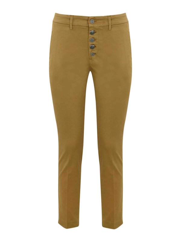 DONDUP: カジュアルトラウザー - カジュアルパンツ - キャメル