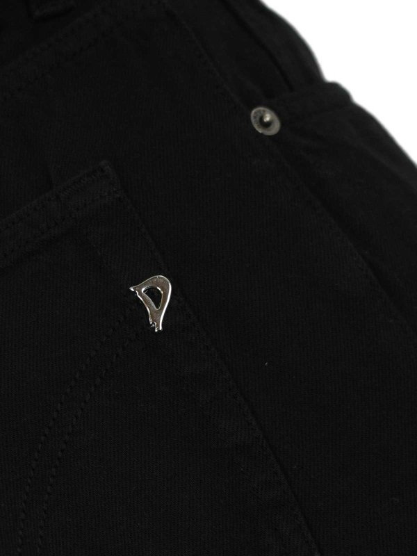 The Best Shops DONDUP: ブーツカットジーンズ - ブーツカットジーンズ - 黒