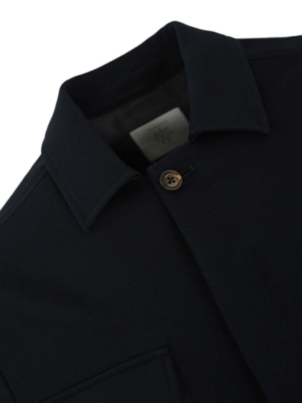 The Best Shops ELEVENTY: カジュアルジャケット - カジュアルジャケット - ブルー