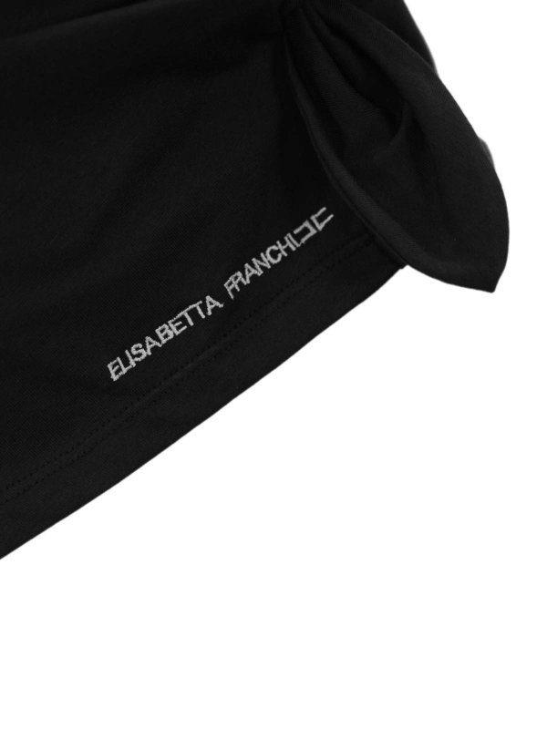 The Best Shops ELISABETTA FRANCHI: トップス＆タンクトップ - トップ/タンクトップ - 黒