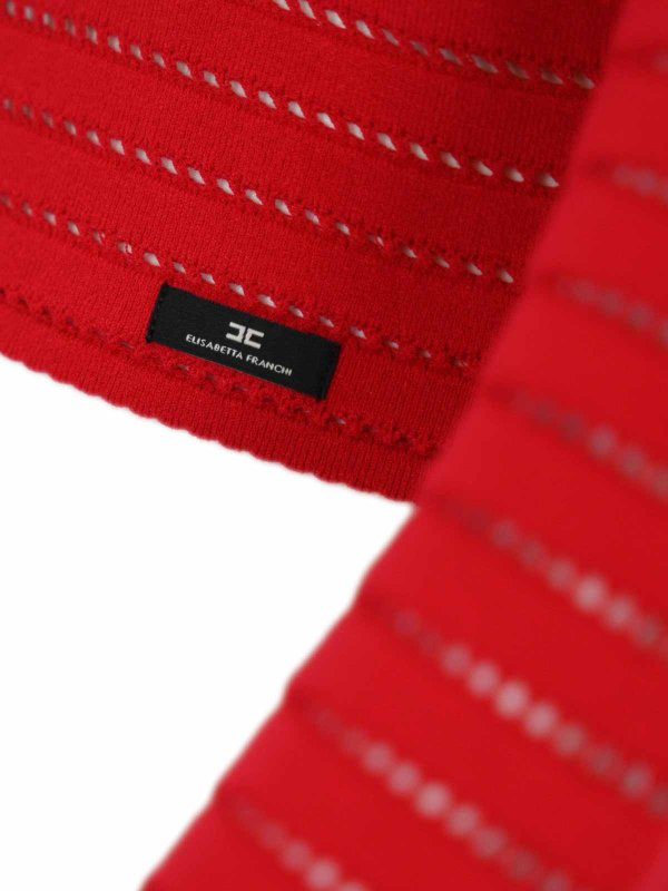 The Best Shops ELISABETTA FRANCHI: Top e canotte - Top a maglia perforata