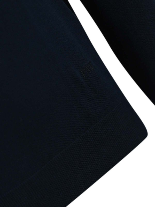 The Best Shops FAY: Suéteres con cuello pico - Suéter Cuello Redondo - Azul