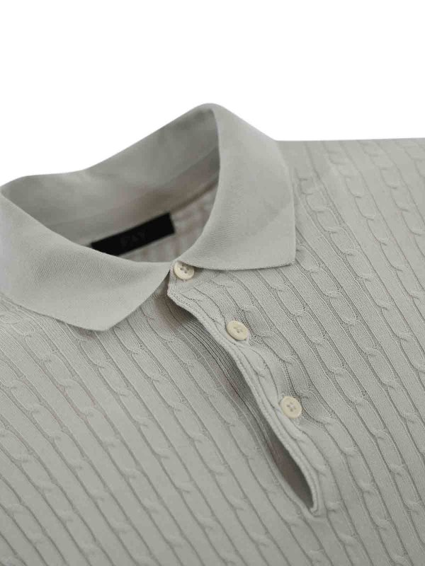 The Best Shops FAY: ポロシャツ - ポロシャツ - グレー